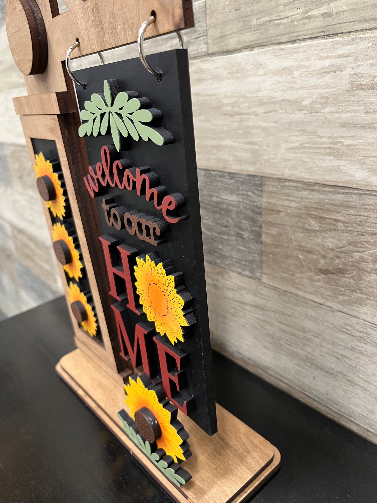 DIY Sunflower Welcome to our Home Kit. ***Insert Only