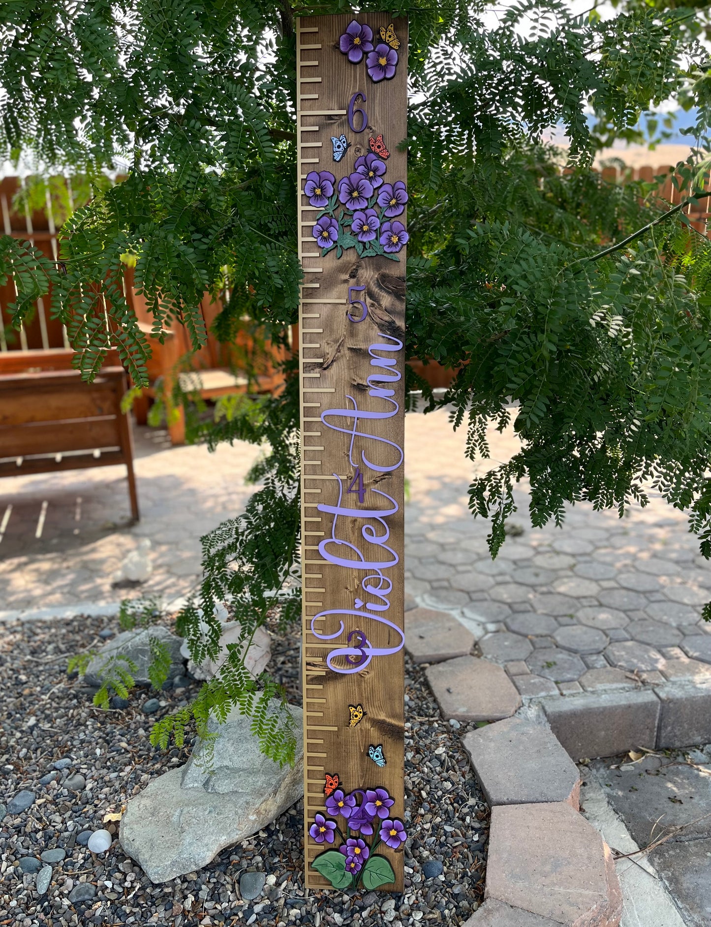 Custom Order for Gabby Growth Chart