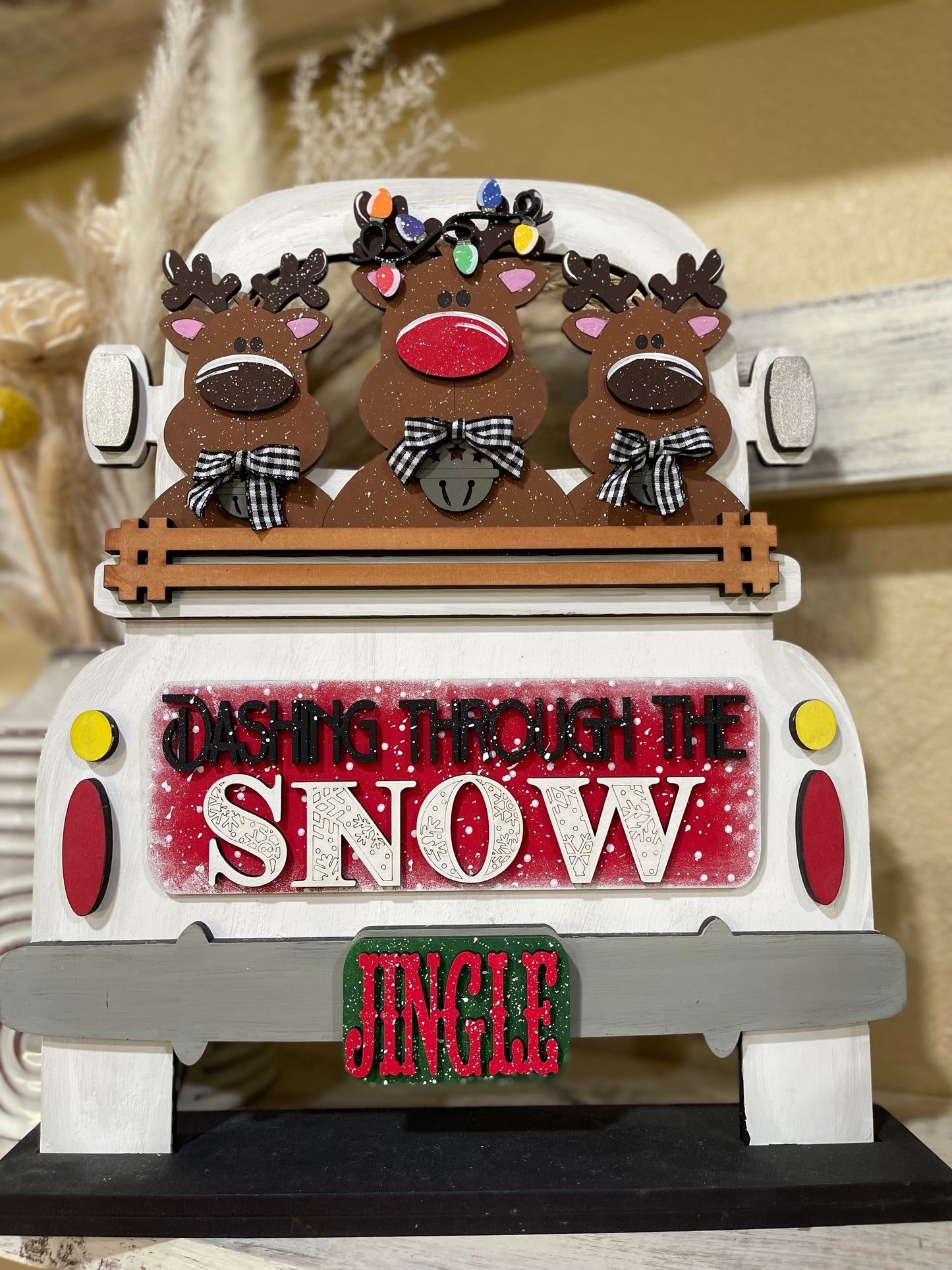 Interchangeable Truck Insert Reindeer (INSERT ONLY!)