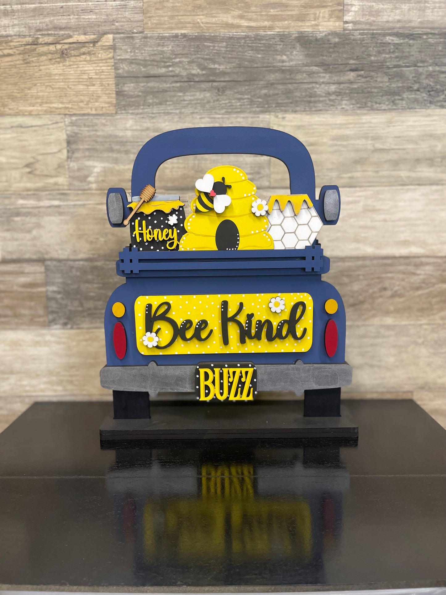 Interchangeable Truck Insert Bee Kind (INSERT ONLY!)
