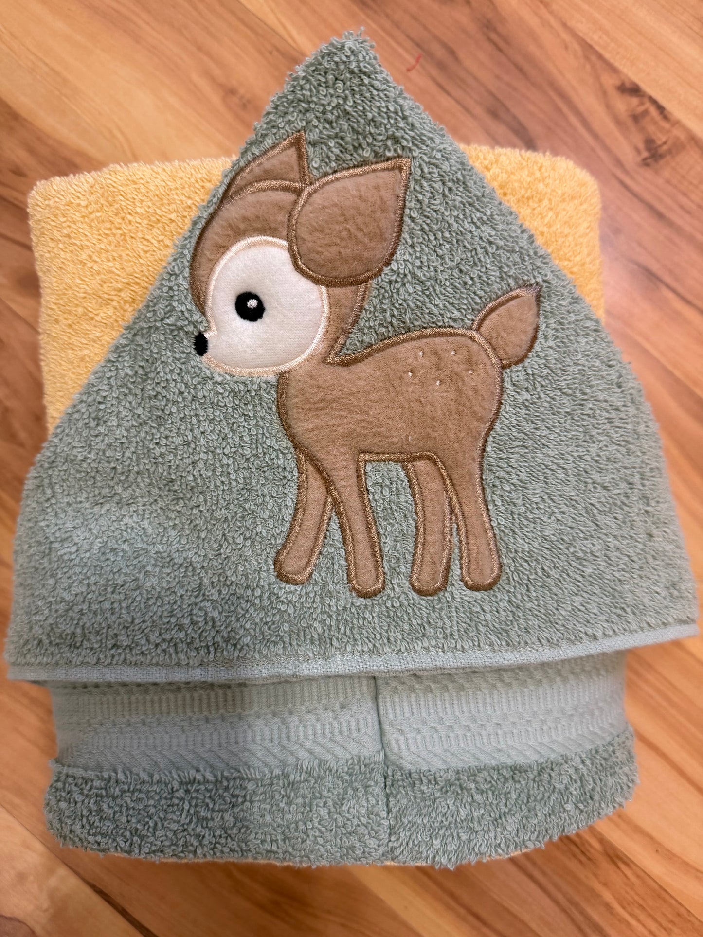Deer Hooded Towel for Children