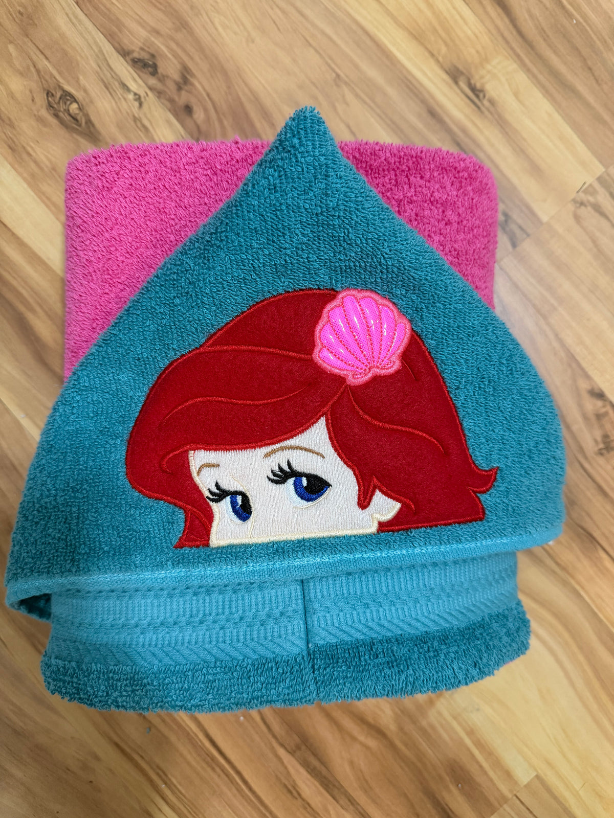 Mermaid Hooded Towel for Children
