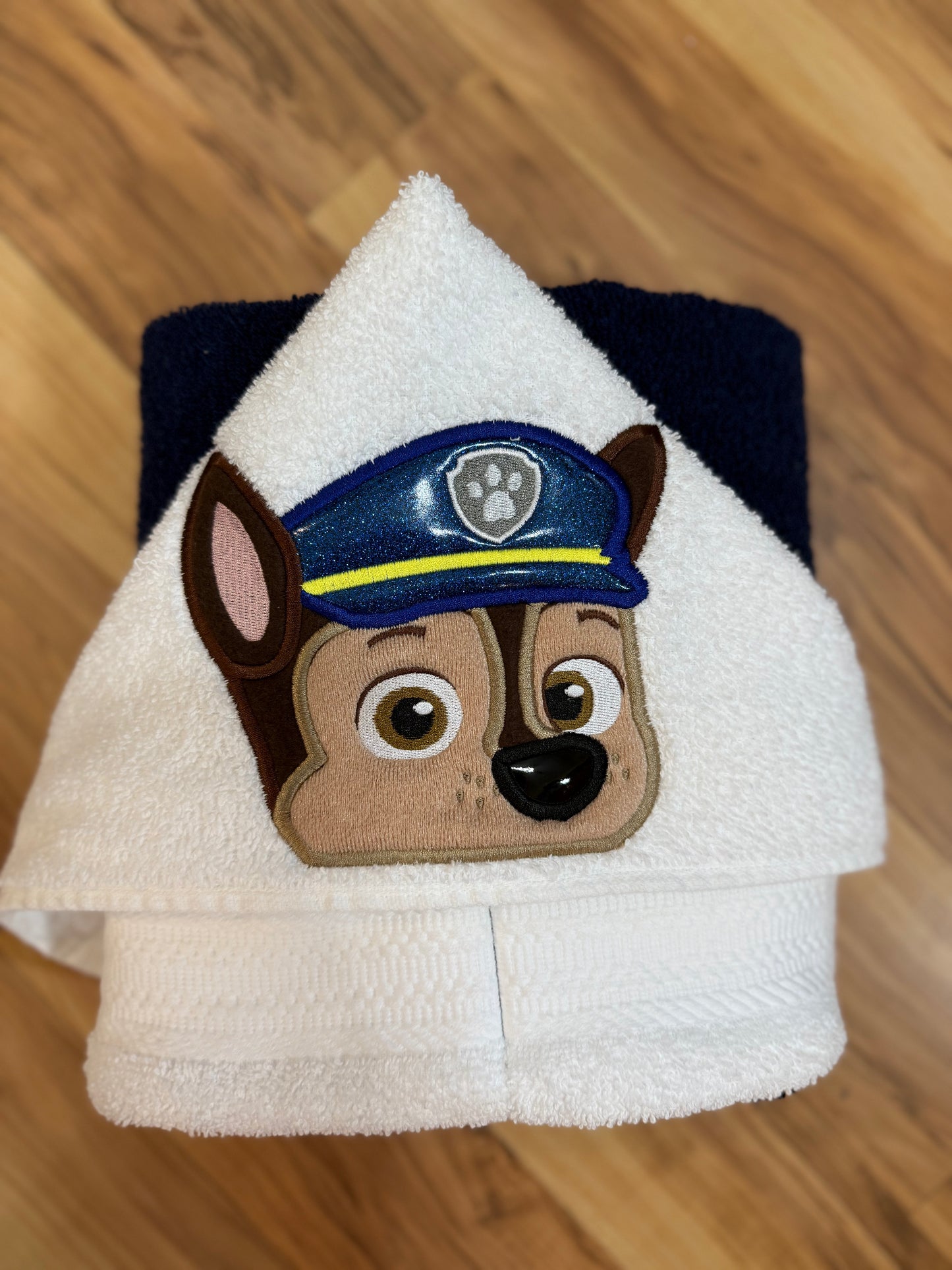 Cop Pup Hooded Towel for Children