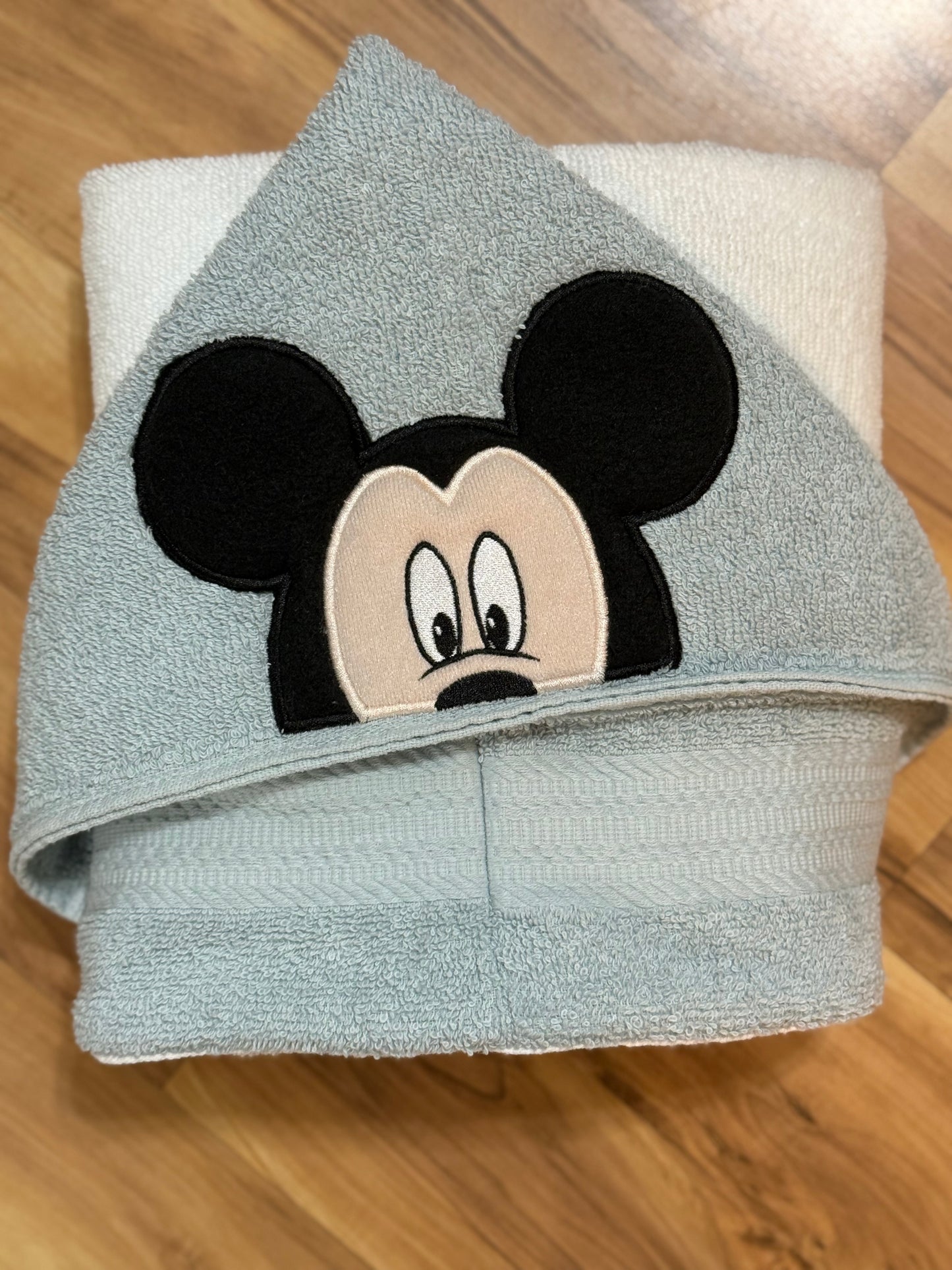 Boy Mouse Hooded Towel for Children