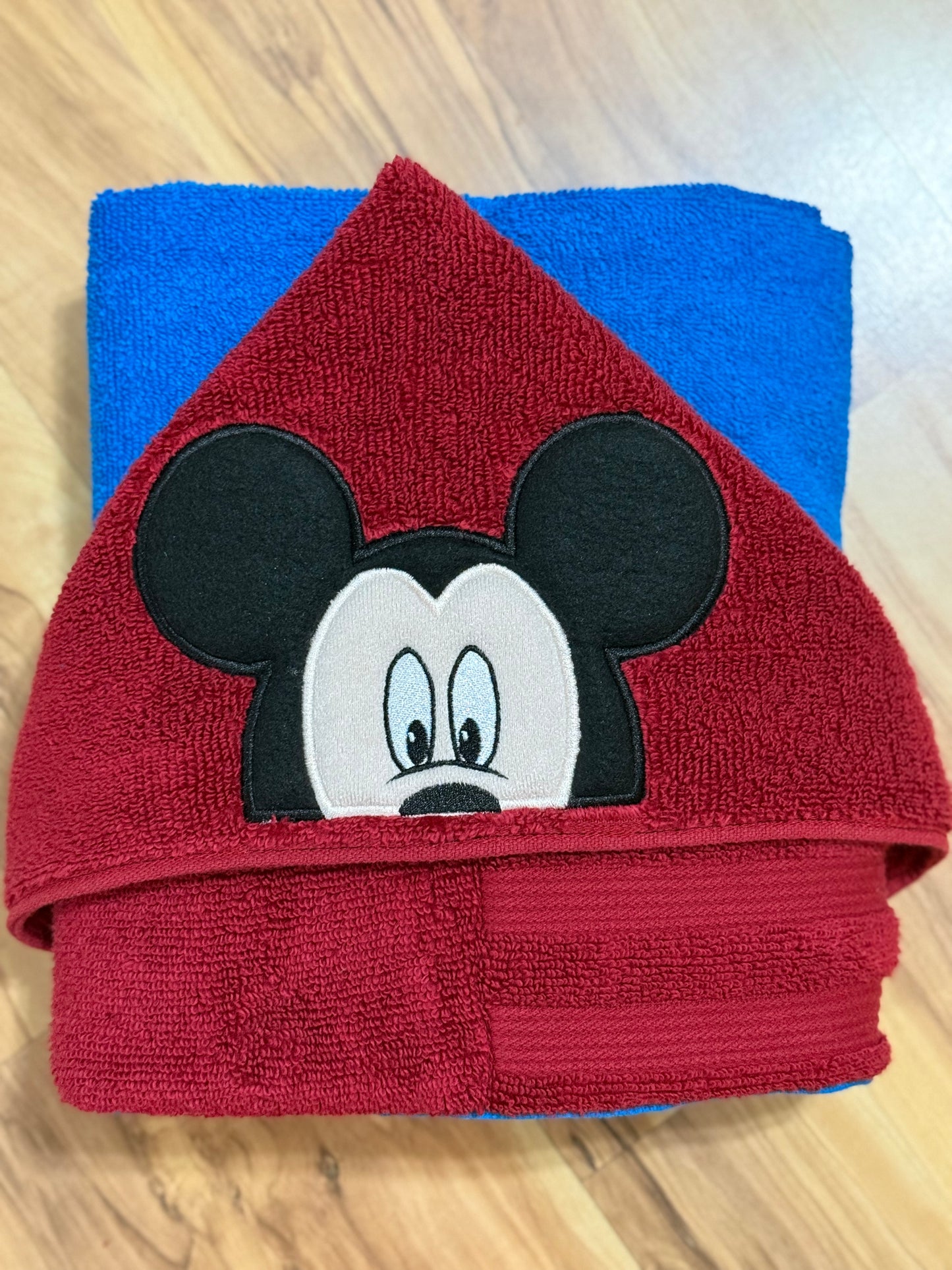 Boy Mouse Hooded Towel for Children