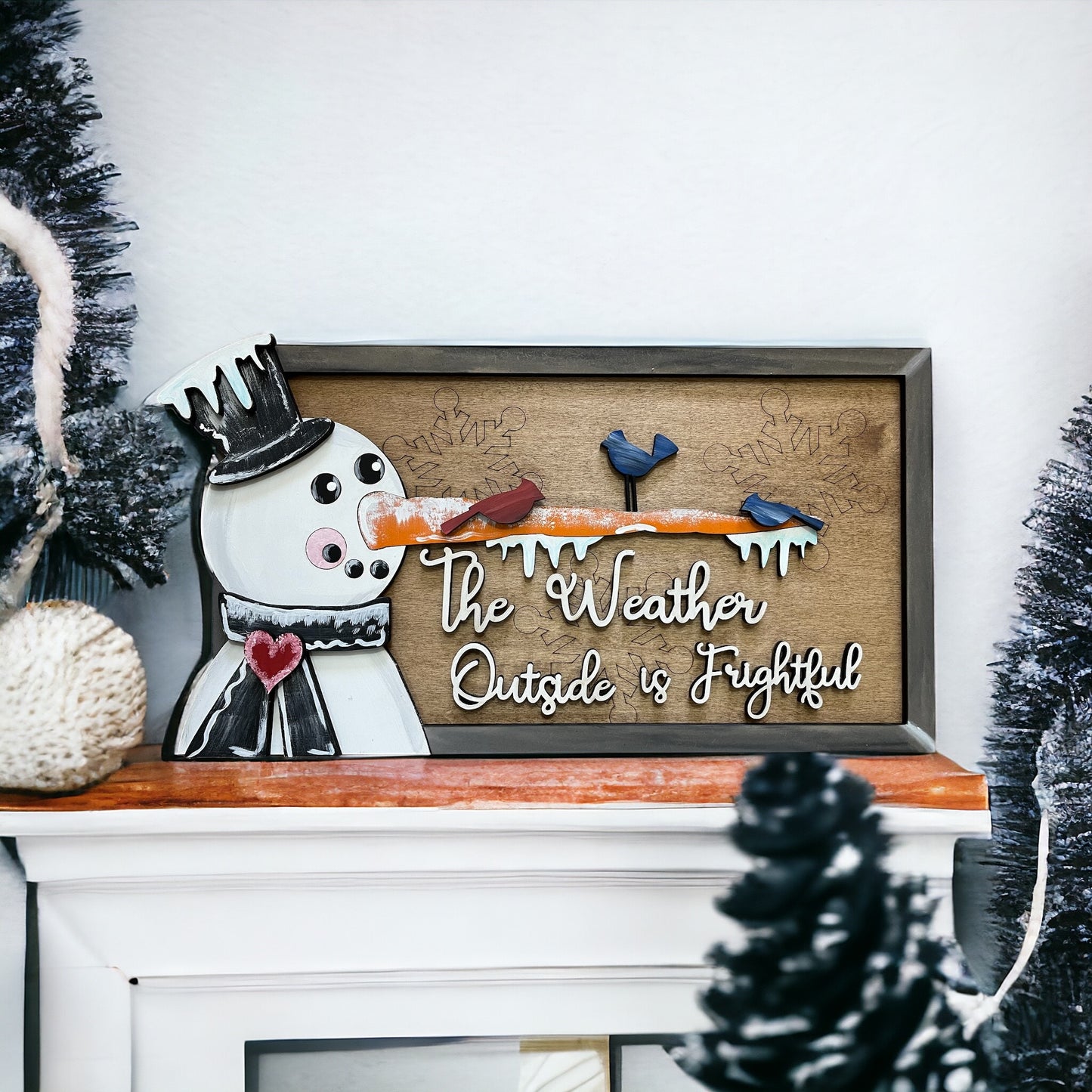 Snowman Wall Hanger