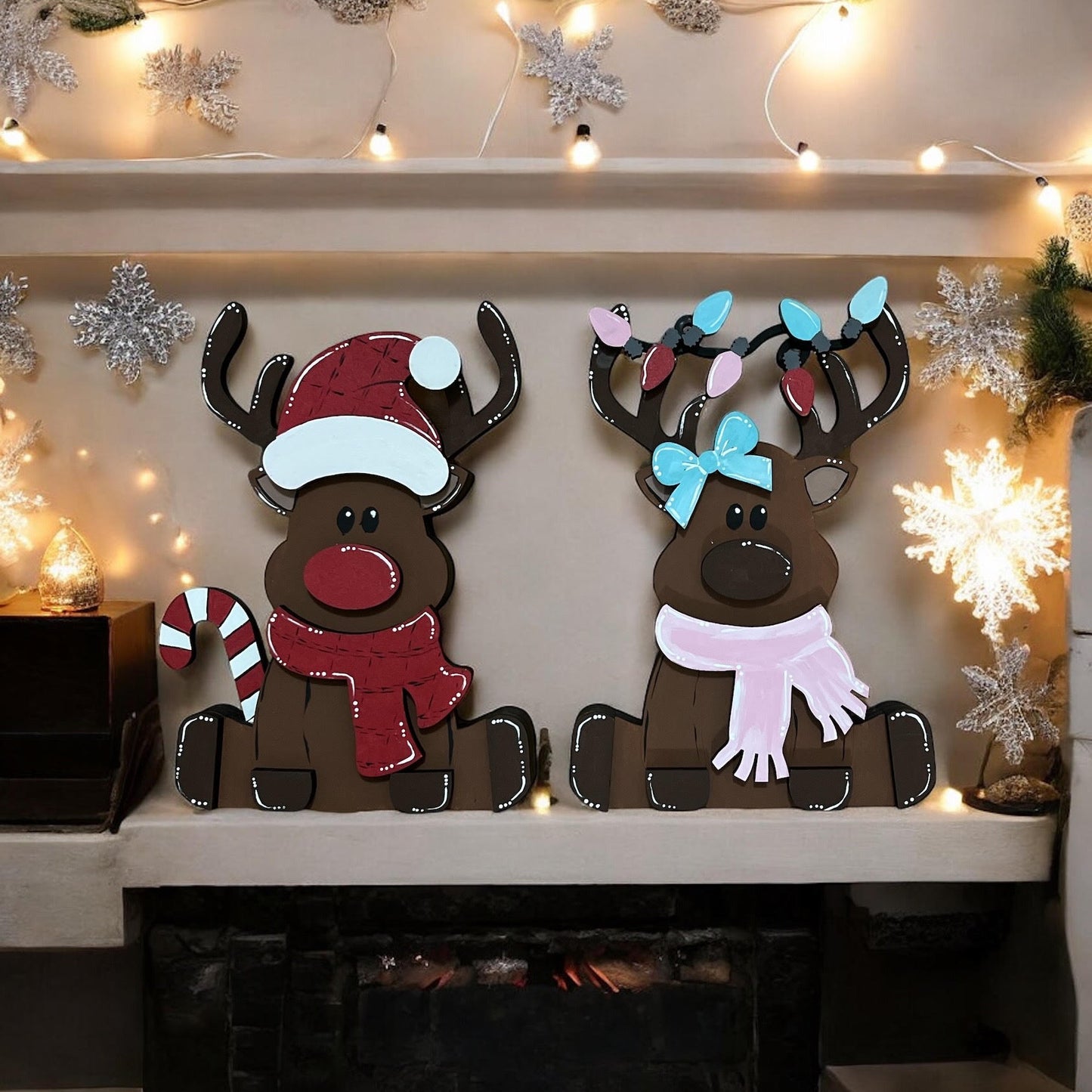Reindeer Shelf Sitters