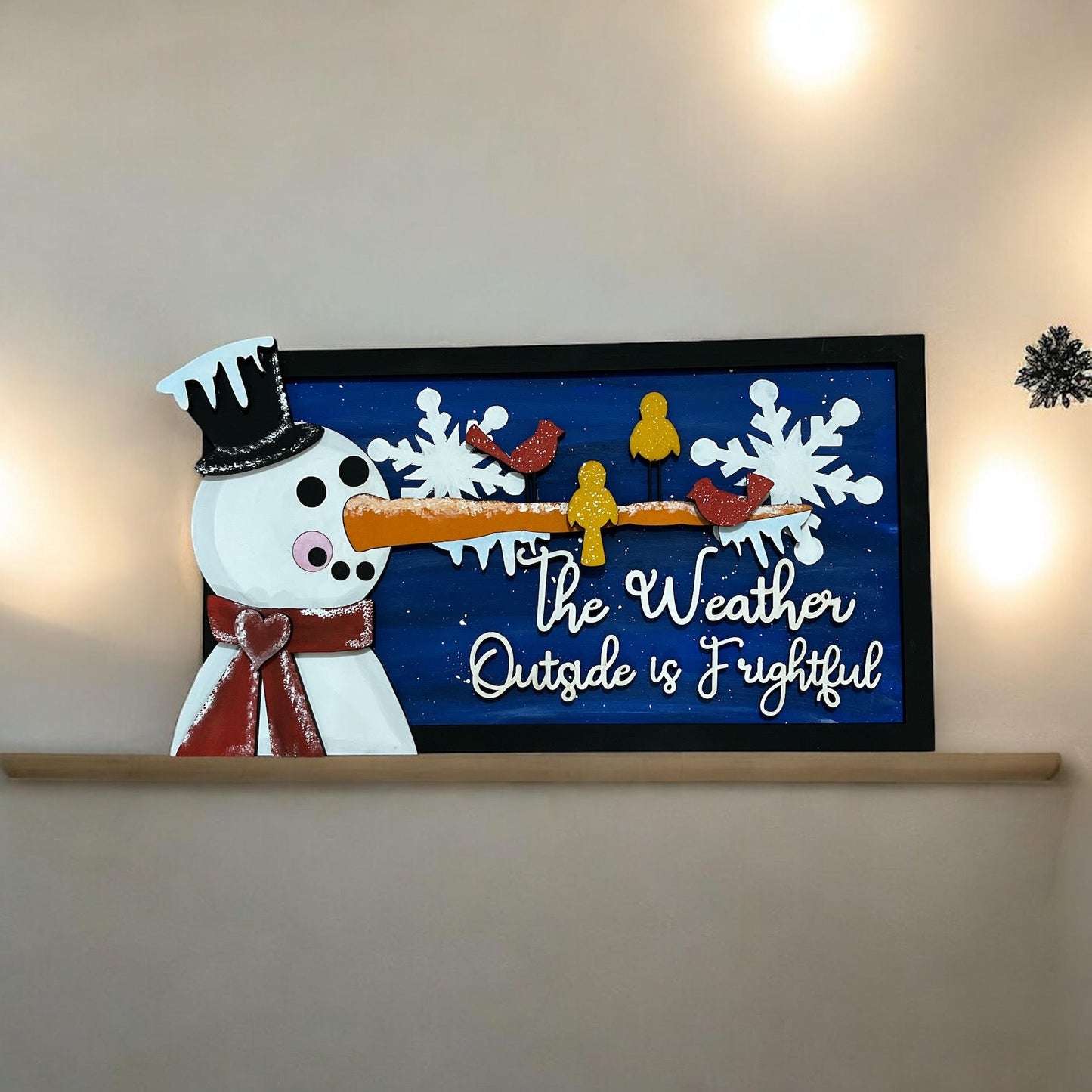 Snowman Wall Hanger