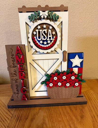 Interchangeable Door USA Insert **Insert Only**