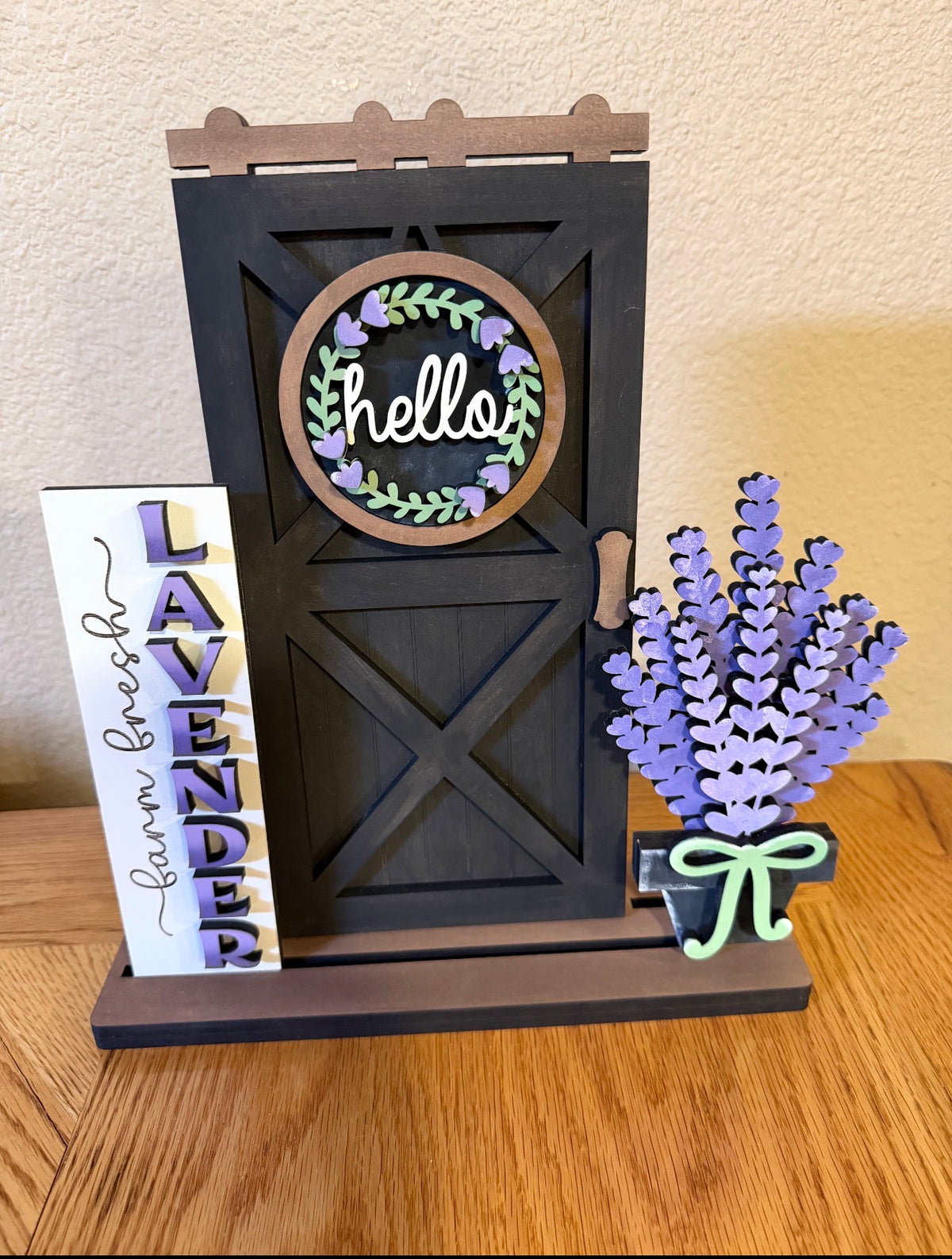 Interchangeable Door Lavender Insert **Insert Only**