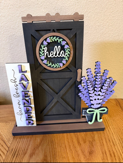 Interchangeable Door Lavender Insert **Insert Only**