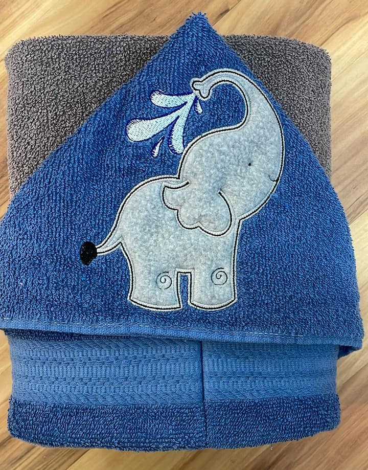 Elephant Hooded Towel for Children