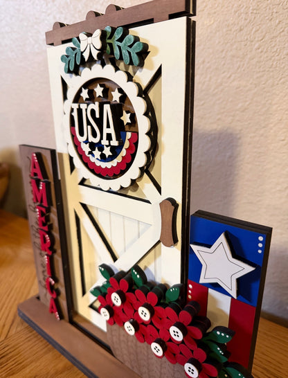 Interchangeable Door USA Insert **Insert Only**