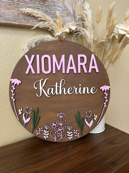 Custom Order for Lucy DIY Nursery Round