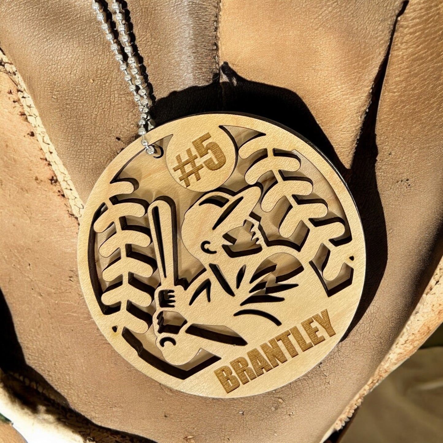 Bag Tag Customized for Your Favorite Ball Player