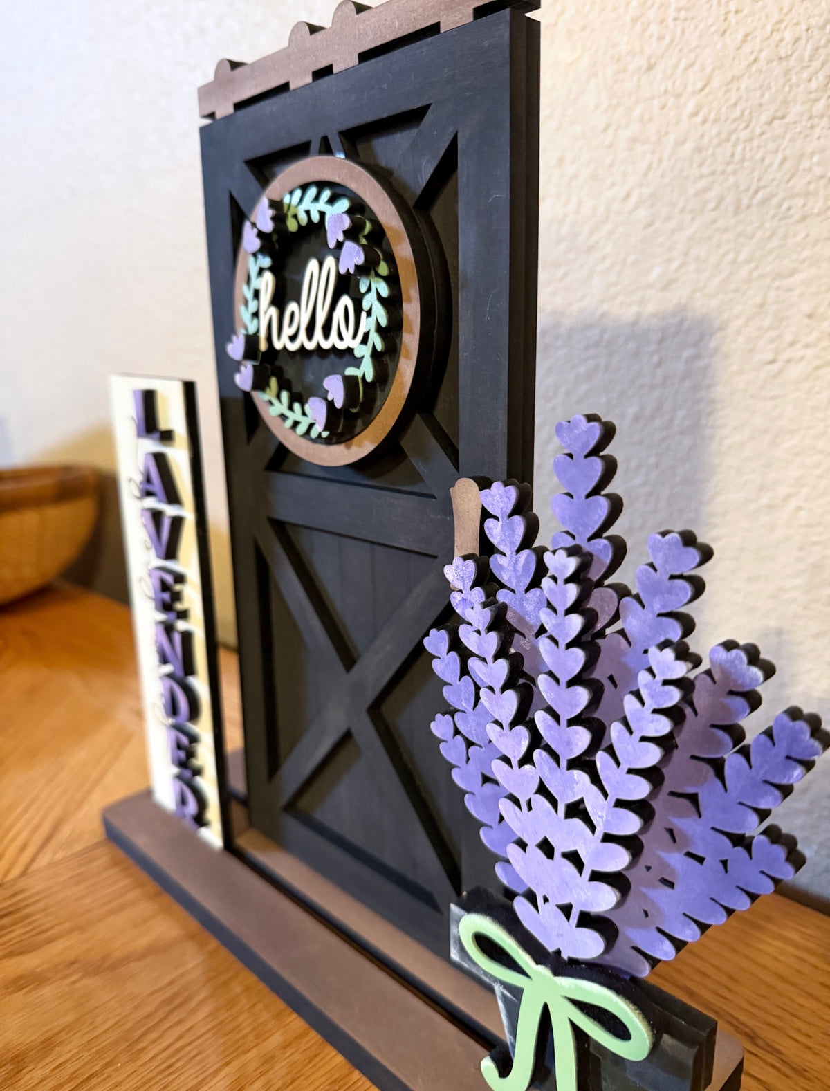 Interchangeable Door Lavender Insert **Insert Only**