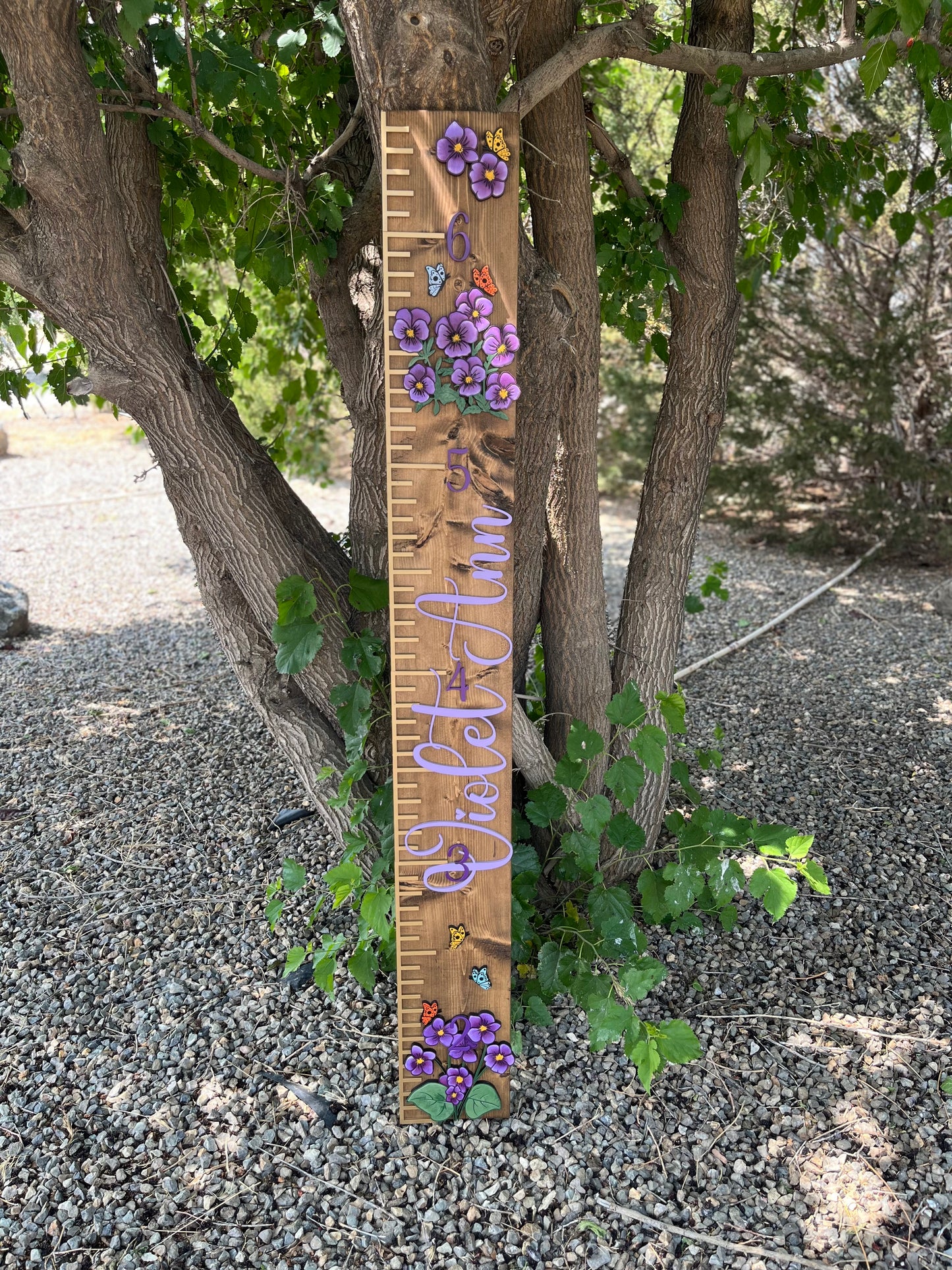 Custom Order for Gabby Growth Chart
