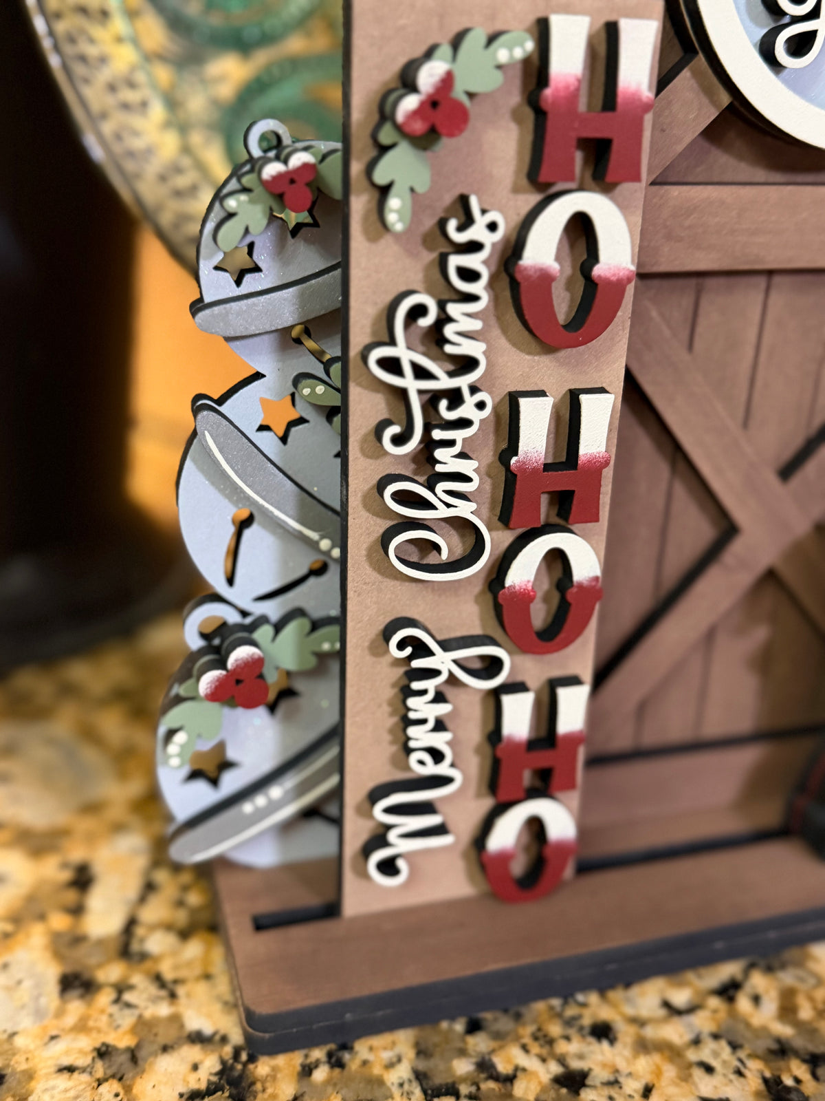 Interchangeable Door Christmas Insert **Insert Only**