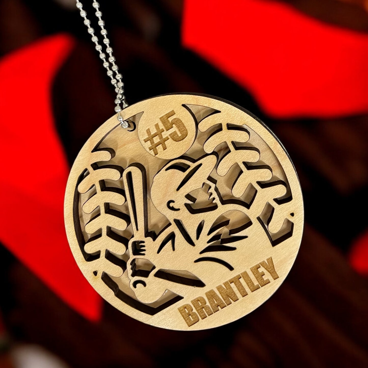 Bag Tag Customized for Your Favorite Ball Player