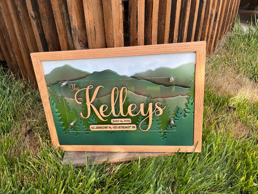 Custom Order for Alicia  Sign 12x20