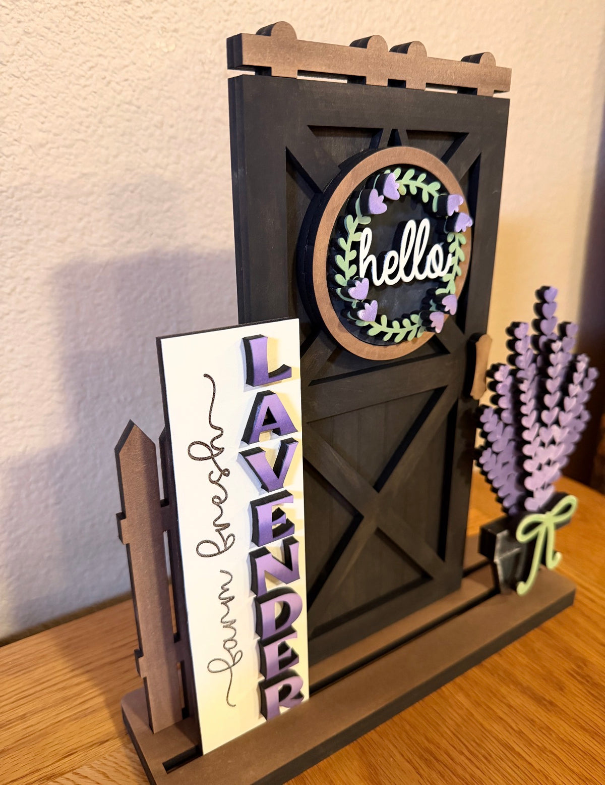 Interchangeable Door Lavender Insert **Insert Only**