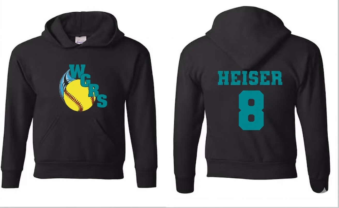 Heiser Softball Team Hoodies