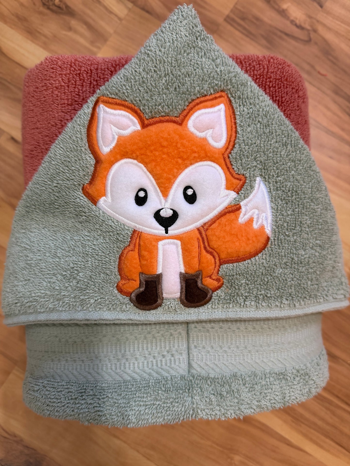 Fox Hooded Towel for Children