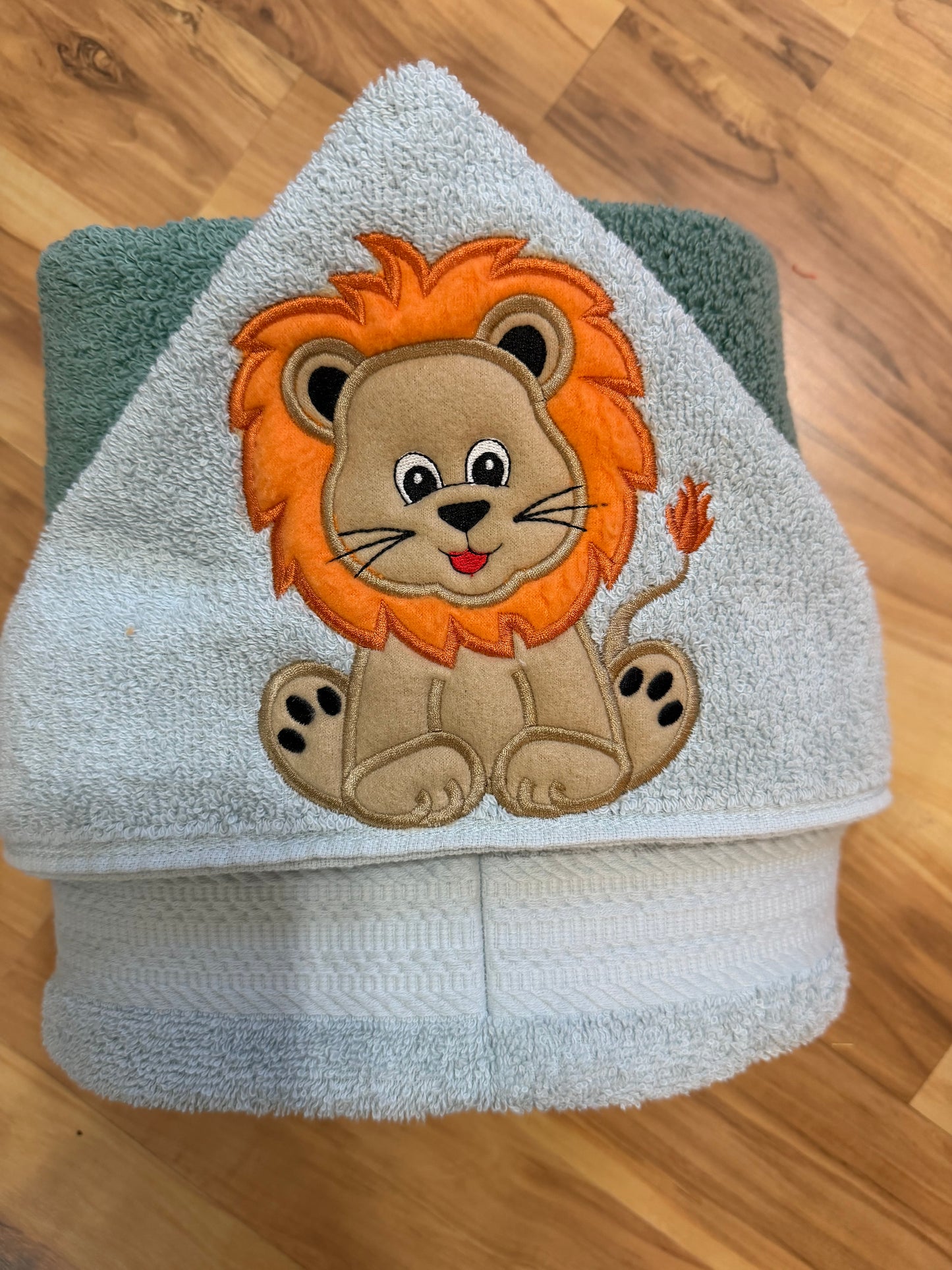 Lion Hooded Towel for Children