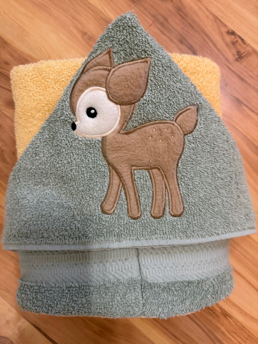 Deer Hooded Towel for Children