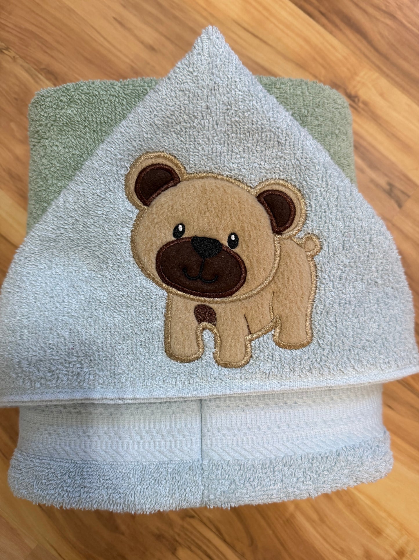 Bear Hooded Towel for Children