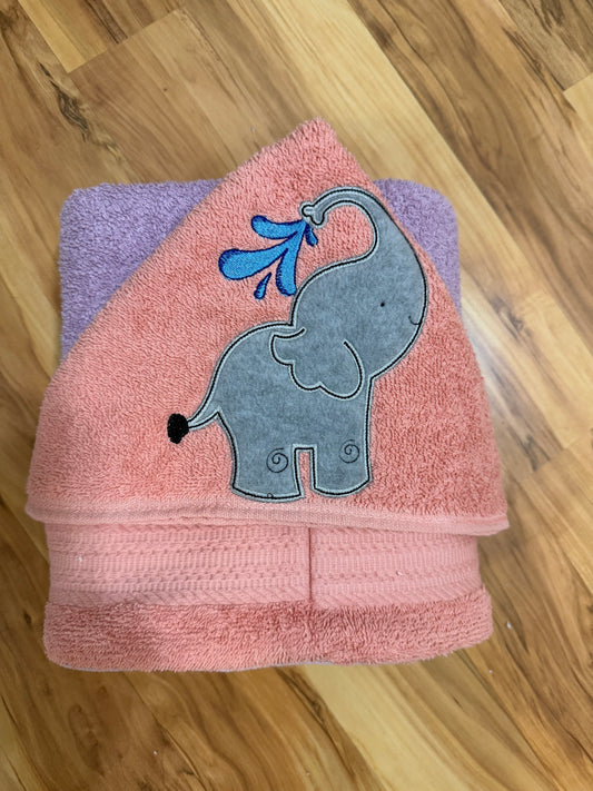 Elephant Hooded Towel for Children