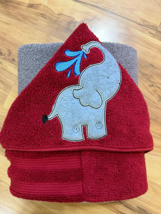 Elephant Hooded Towel for Children