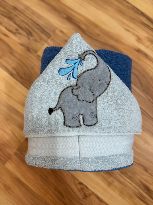 Elephant Hooded Towel for Children