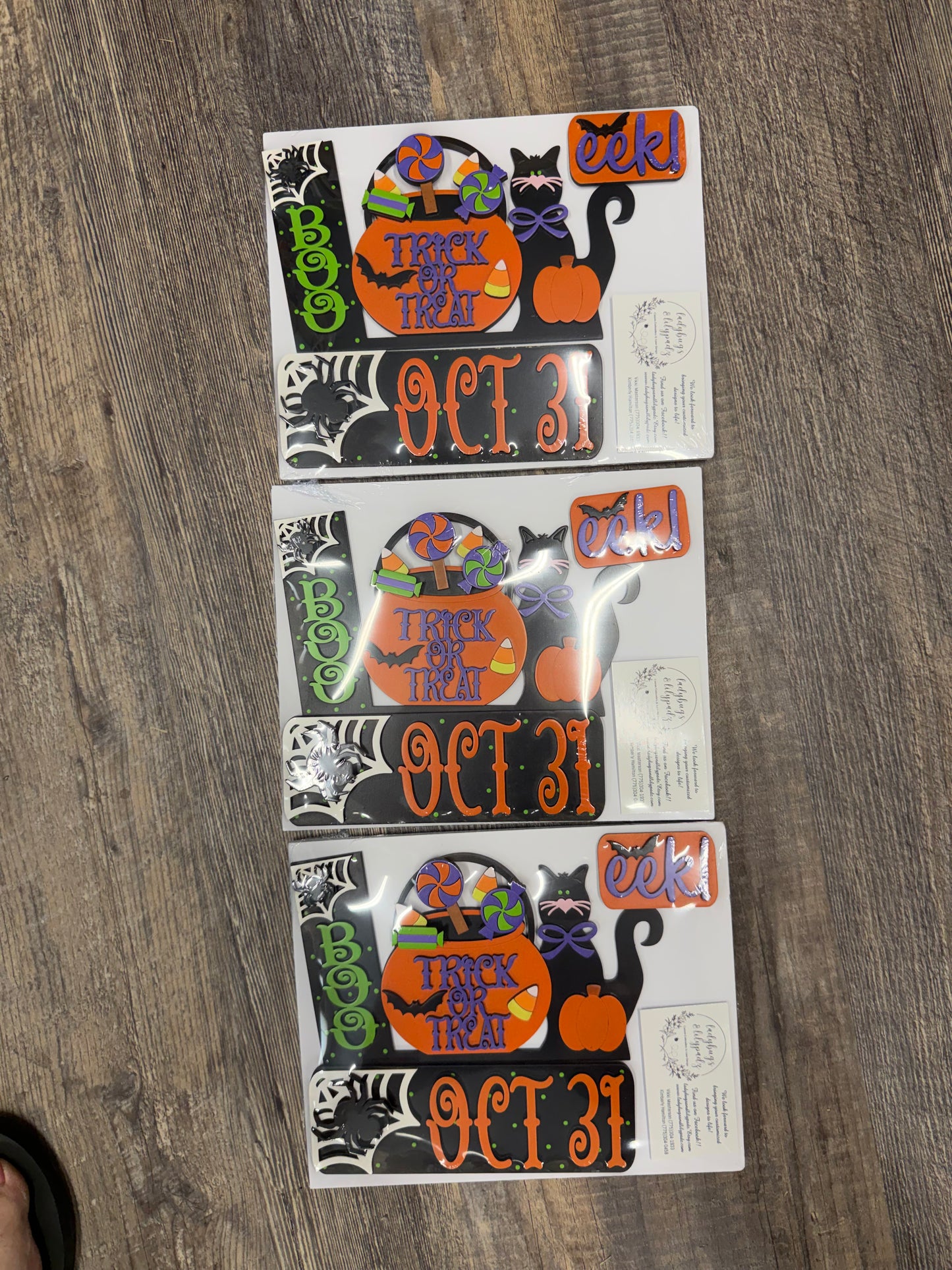 Interchangeable Truck Insert Halloween (INSERT ONLY!)