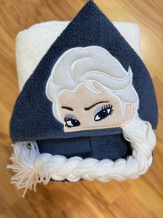 Ice Queen Hooded Towel for Children