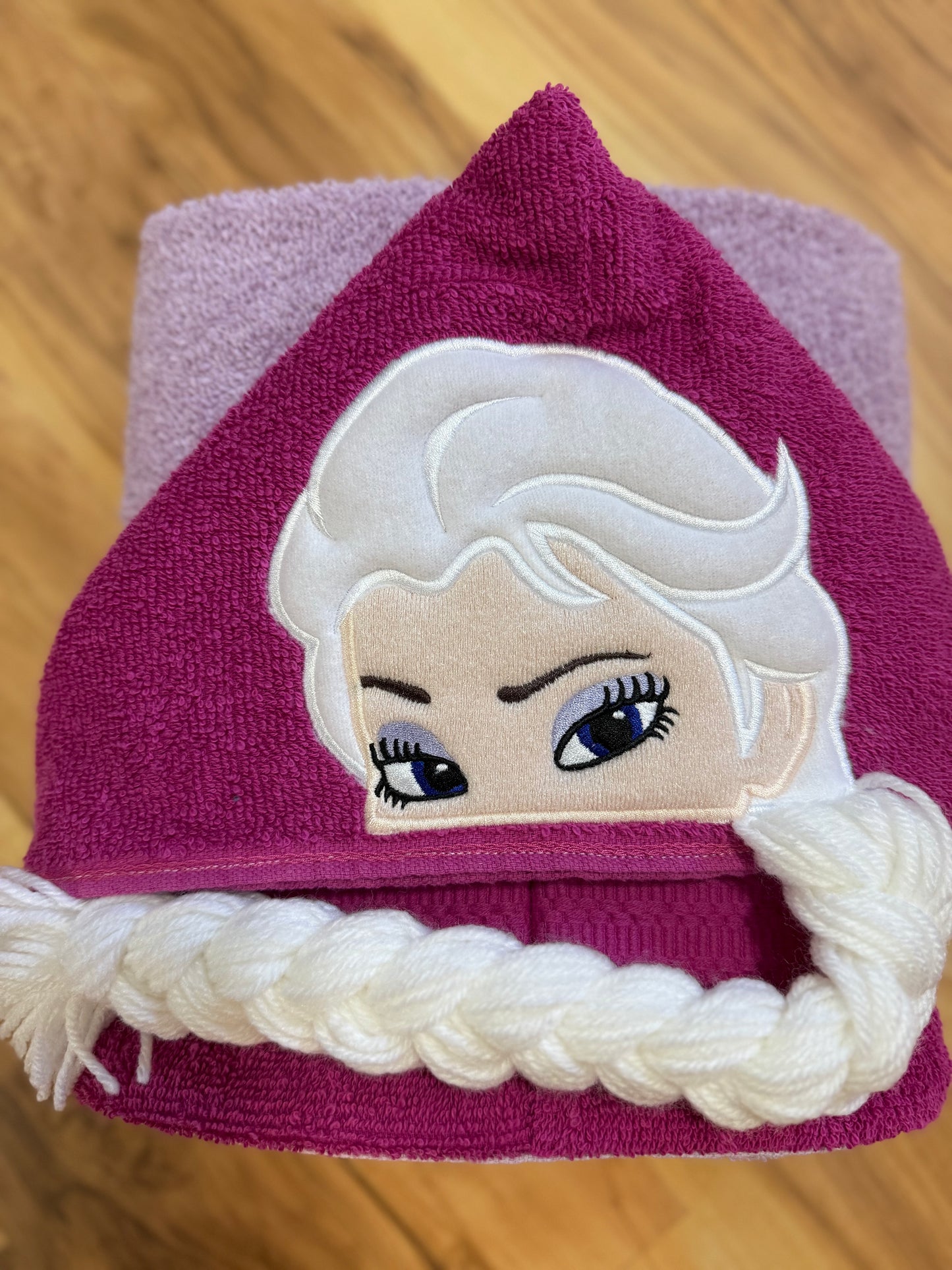 Ice Queen Hooded Towel for Children