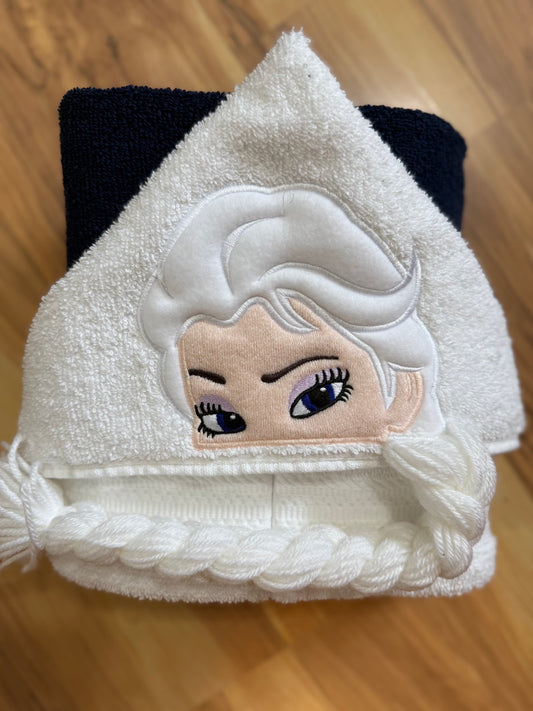 Ice Queen Hooded Towel for Children