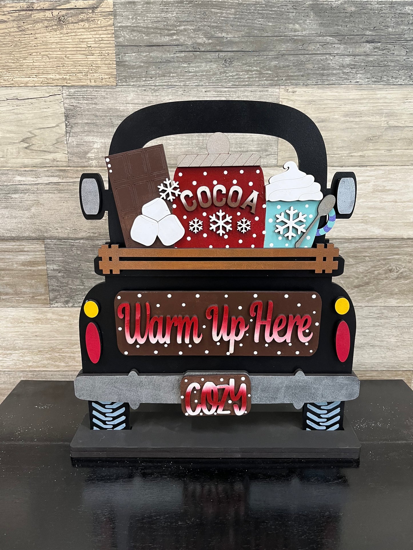 Interchangeable Truck Insert Hot Cocoa (INSERT ONLY!)