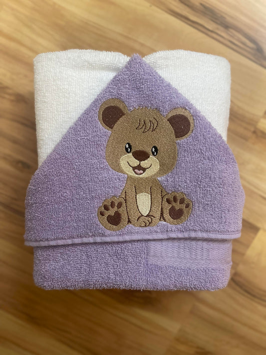 Bear Hooded Towel for Children