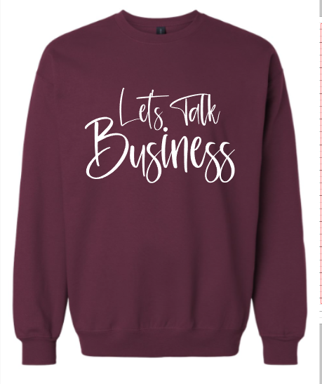 Business Office Crewneck Sweatshirt