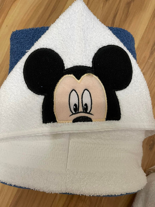 Boy Mouse Hooded Towel for Children