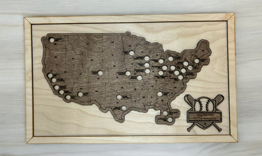 Baseball Stadium Map