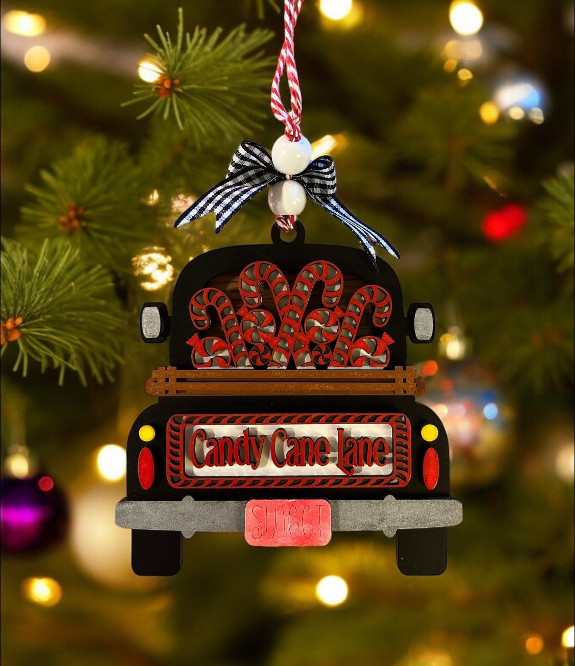 Christmas Truck Ornament