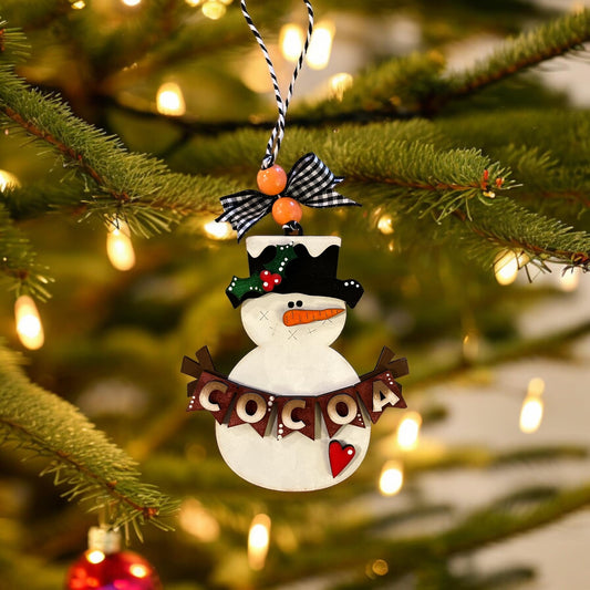 Snowman Ornament