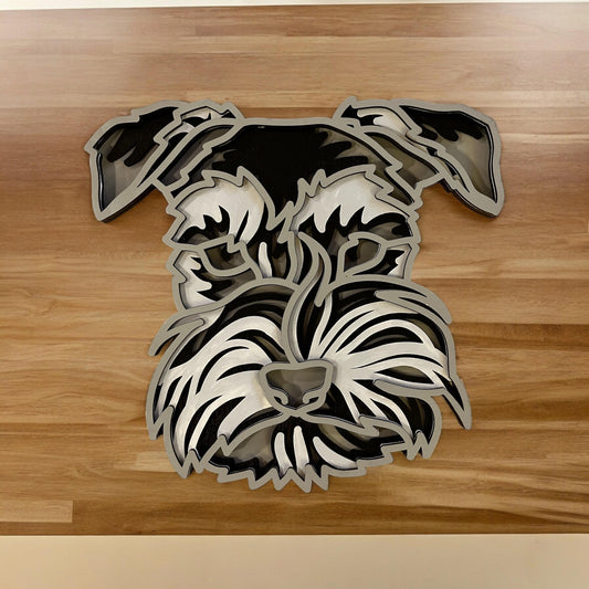 Schnauzer Wall Decor