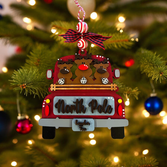 Christmas Truck Ornament