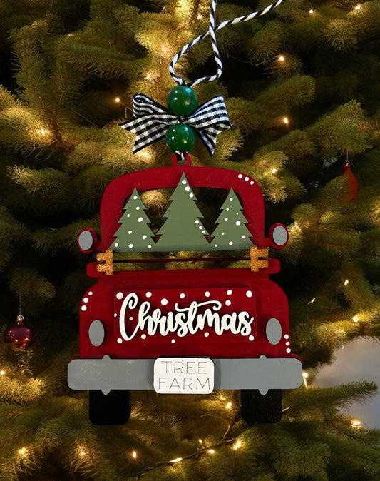 Christmas Truck Ornament