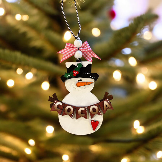 Snowman Ornament